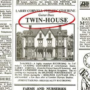 Larry Coryell Larry Coryel & Philip Catherine: Twin-House album cover