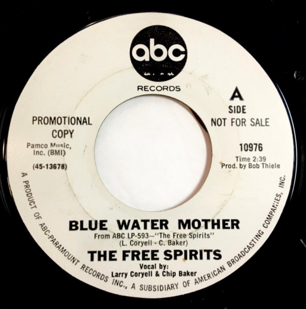 Larry Coryell The Free Spirts: Blue Water Mother / Cosmic Daddy Dancer album cover