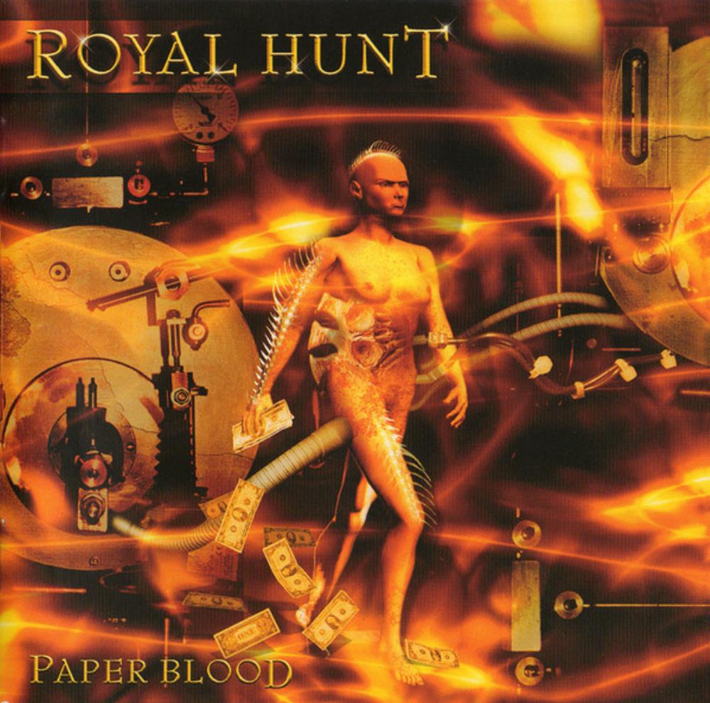 Royal Hunt Paper Blood album cover
