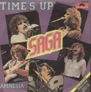 Saga - Time's Up CD (album) cover