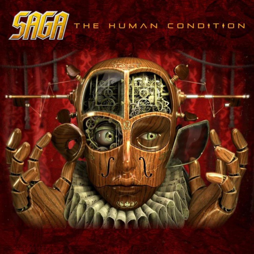 Saga The Human Condition album cover