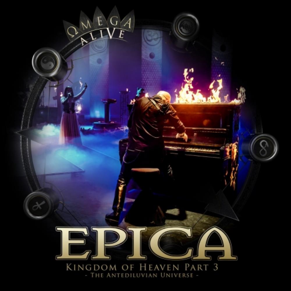 Epica Kingdom of Heaven Part 3 - The Antediluvian Universe - Omega Alive album cover