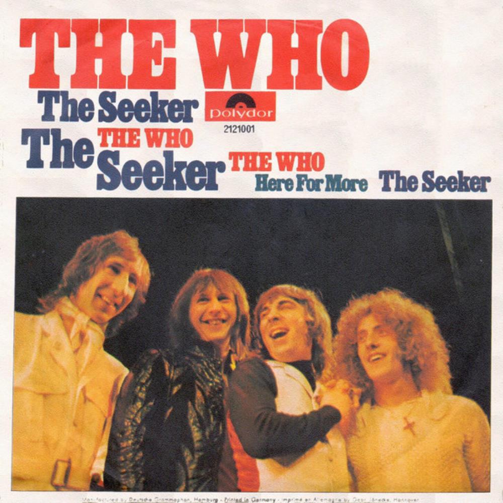 The Who - The Seeker / Here for More CD (album) cover
