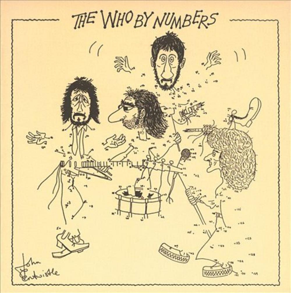 The Who - By Numbers CD (album) cover