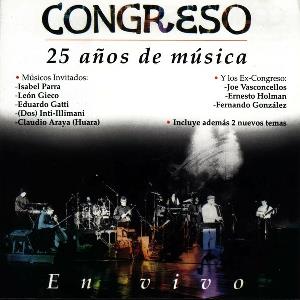 Congreso - 25 Aos de Msica CD (album) cover