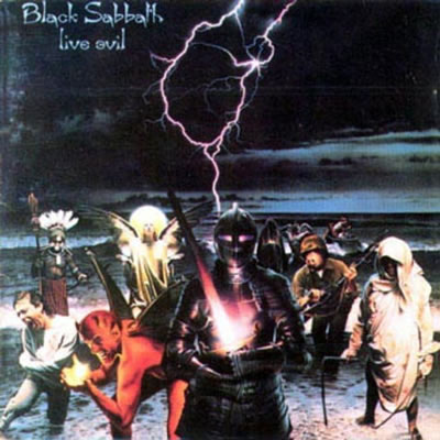 Black Sabbath - Live Evil CD (album) cover