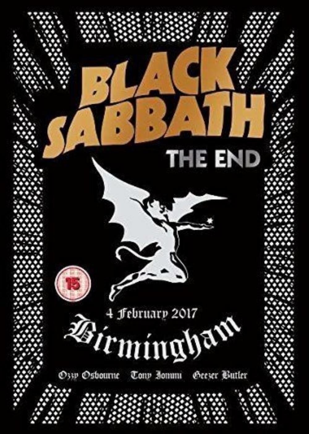 Black Sabbath The End - 4 February 2017, Birmingham album cover