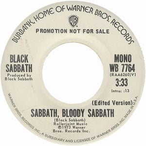 Black Sabbath - Sabbath Bloody Sabbath CD (album) cover