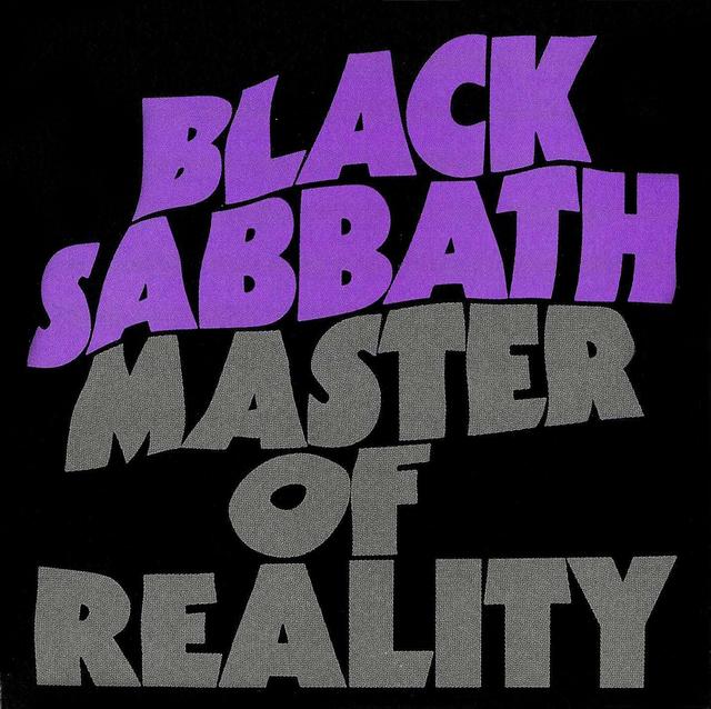 Black Sabbath Master of Reality album cover