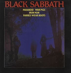 Black Sabbath Paranoid album cover