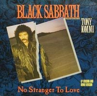 Black Sabbath - No Stranger To Love  CD (album) cover