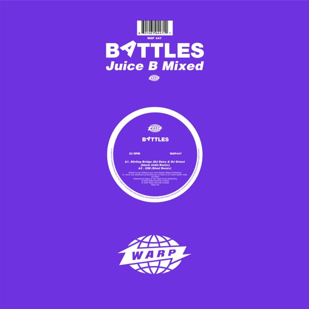 Battles Juice B Mixed album cover