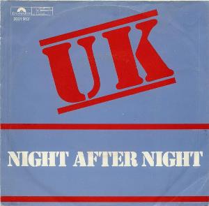 UK - Night After Night CD (album) cover