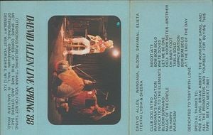Daevid Allen - Live Spring 88 CD (album) cover