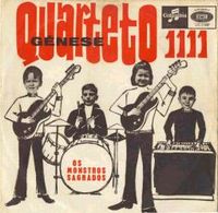 Quarteto 1111 - Gnese/Os Monstros Sagrados  CD (album) cover