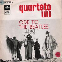 Quarteto 1111 - Ode To The Beatles CD (album) cover