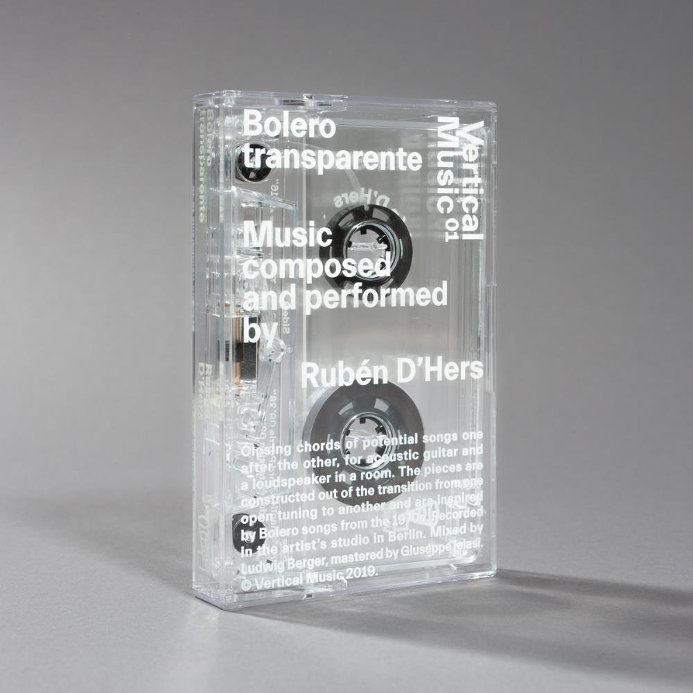 Ruben D'Hers - Bolero Transparente CD (album) cover