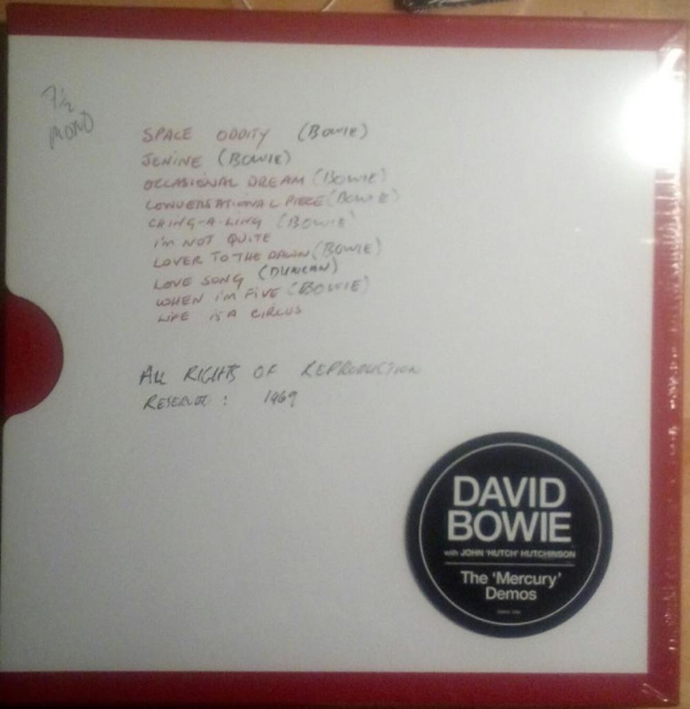 David Bowie Mercury Demos album cover