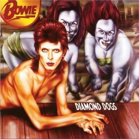 David Bowie Diamond Dogs album cover