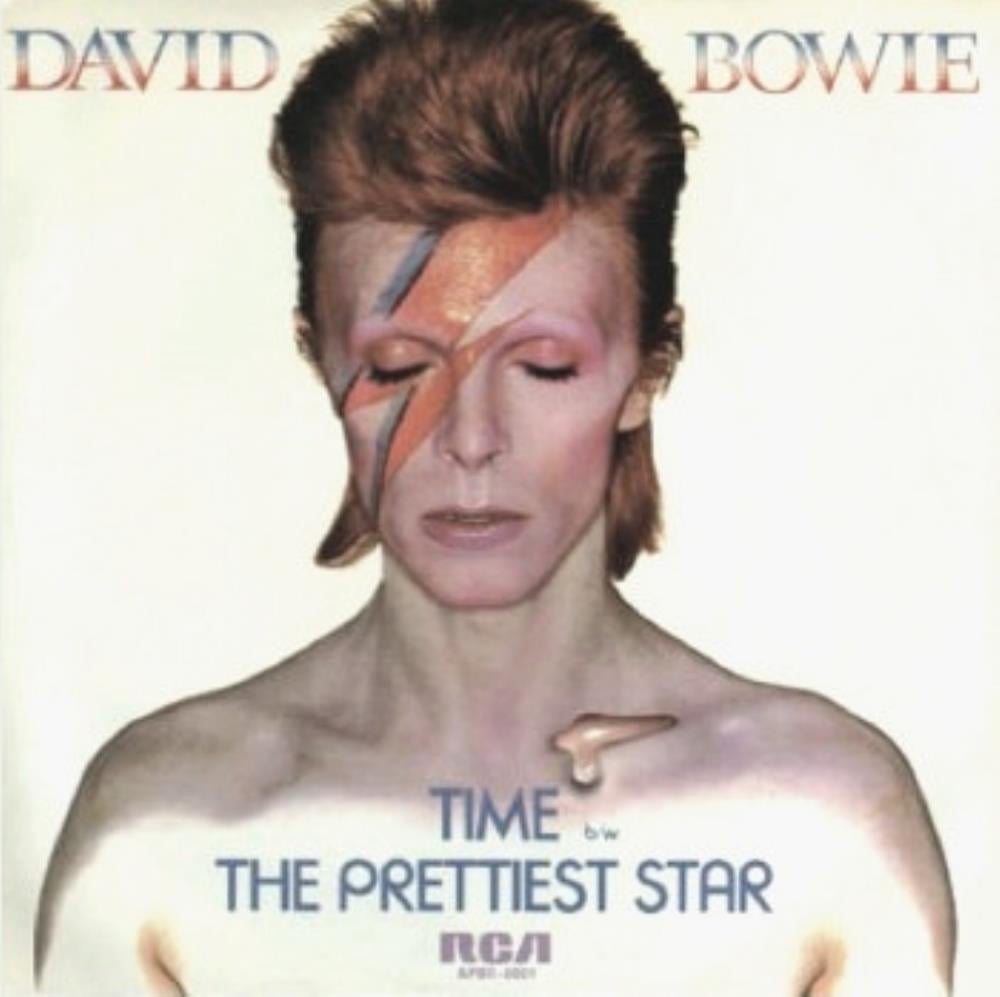 David Bowie Time / The Prettiest star album cover