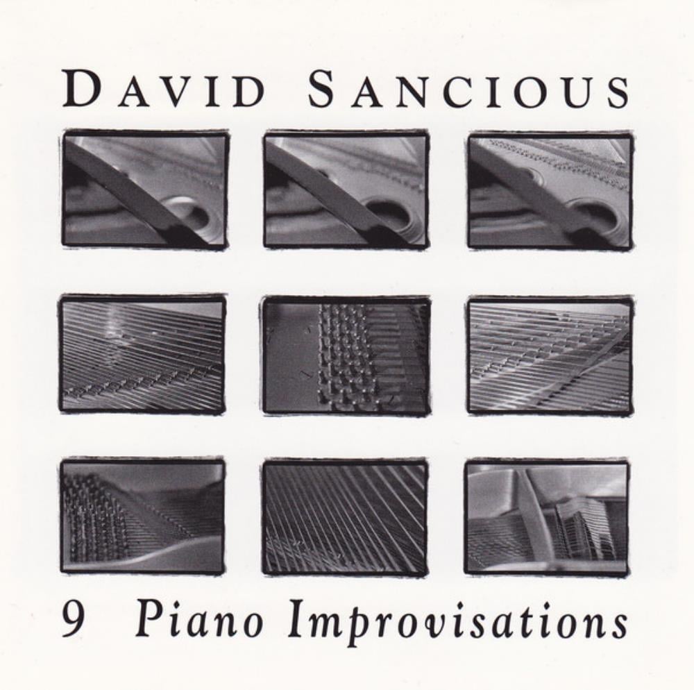 David Sancious 9 Piano Improvisations album cover
