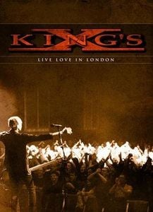 King's X - Live Love In London CD (album) cover