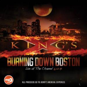 King's X - Burning Down Boston: Live At The Channel CD (album) cover