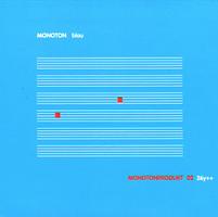 Monoton - Blau - Monotonprodukt 02 26y++ CD (album) cover