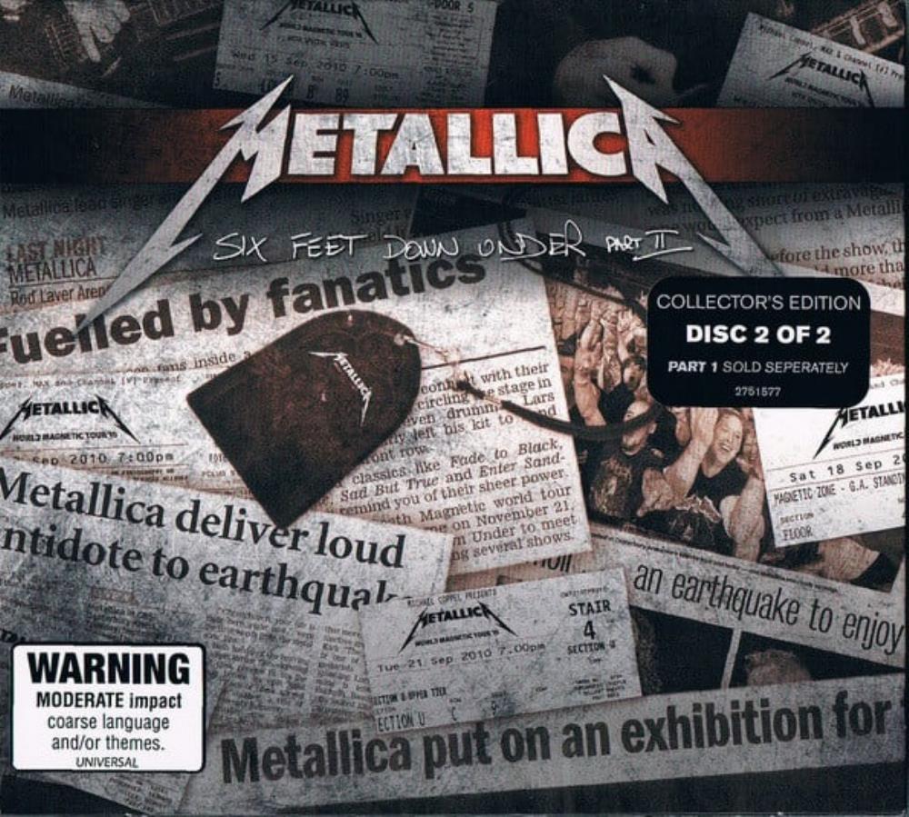 Metallica - Six Feet Down Under Part II CD (album) cover
