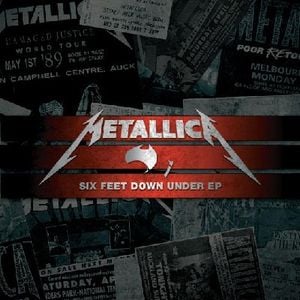 Metallica - Six Feet Down Under EP CD (album) cover