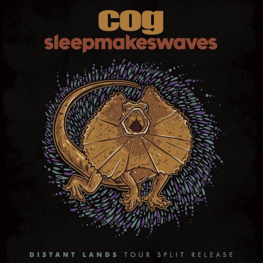 Sleepmakeswaves - Cog/Sleepmakeswaves - Distant Lands Tour Split Release CD (album) cover