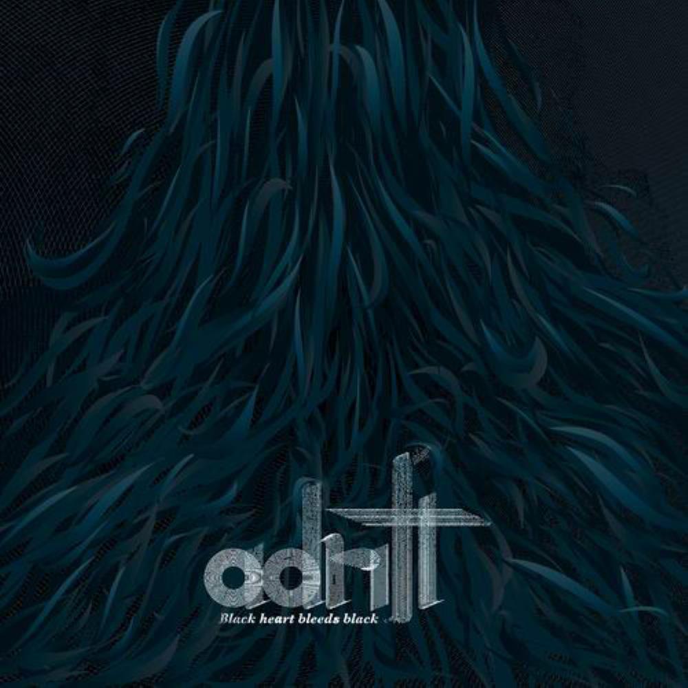 Adrift Black Heart Bleeds Black album cover