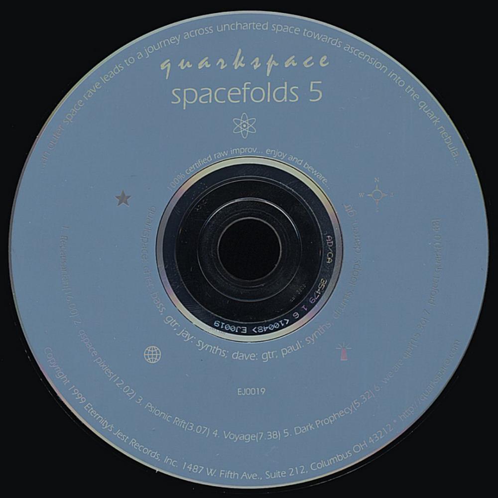 Quarkspace - Spacefolds 5 CD (album) cover