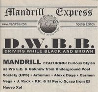 Mandrill - D.W.B.B. CD (album) cover