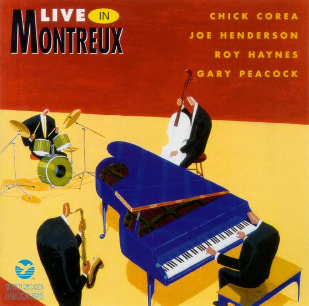 Chick Corea - Live in Montreux (with Joe Henderson, Roy Haynes & Gary Peacock) CD (album) cover
