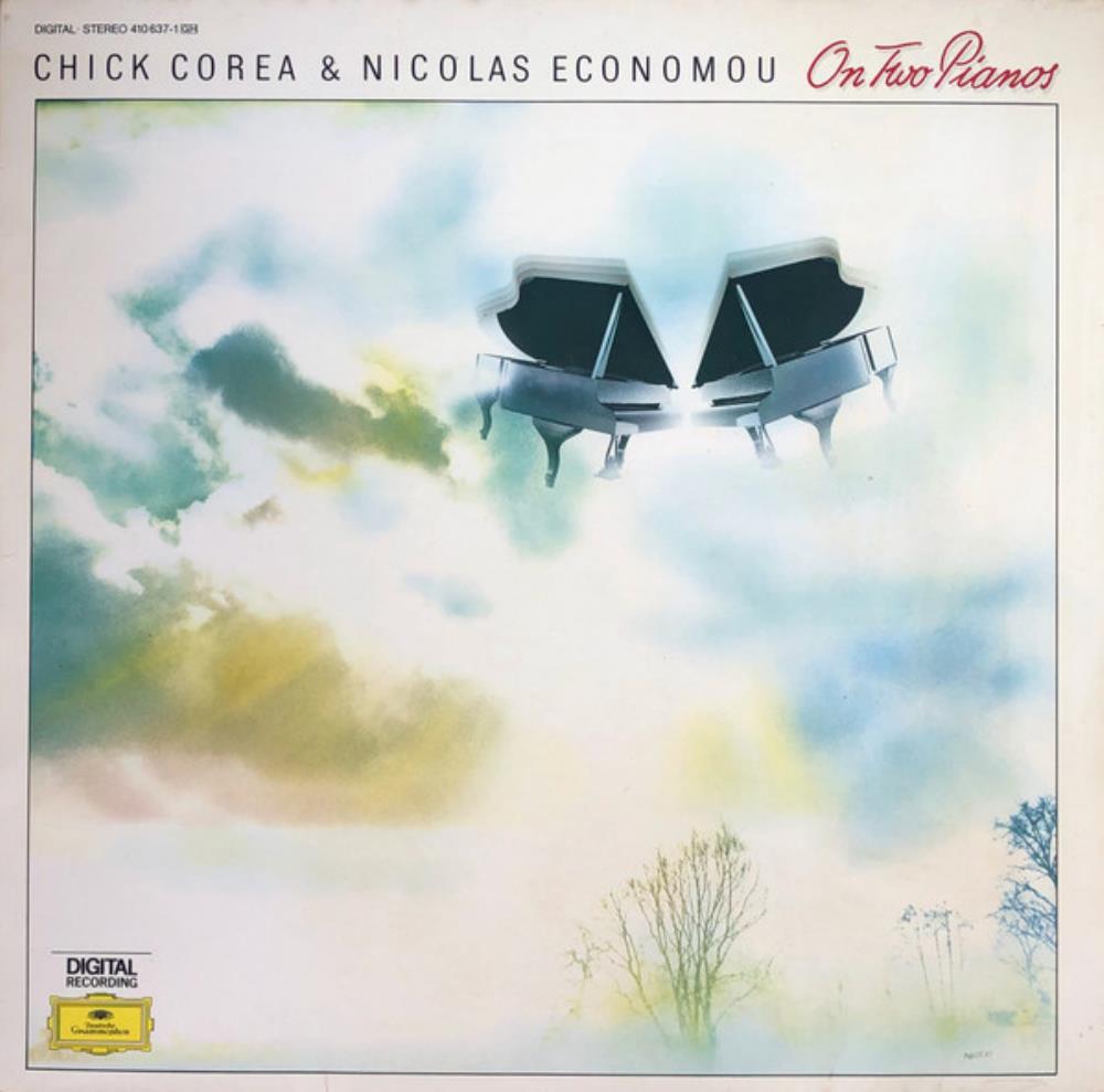 Chick Corea On Two Pianos (with Nicolas Economou) album cover