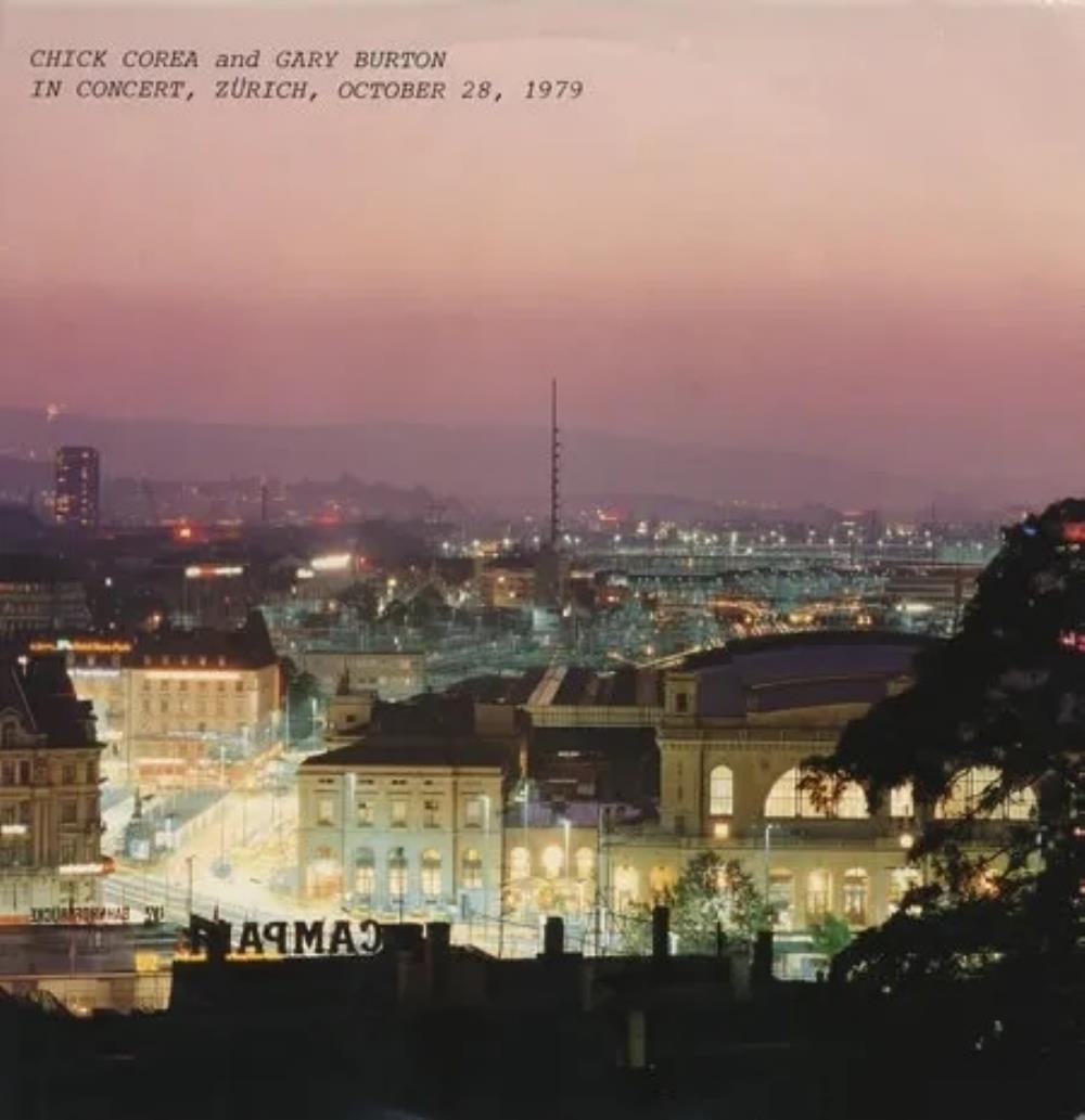 Chick Corea - In Concert, Zrich, October 28, 1979 (with Gary Burton) CD (album) cover