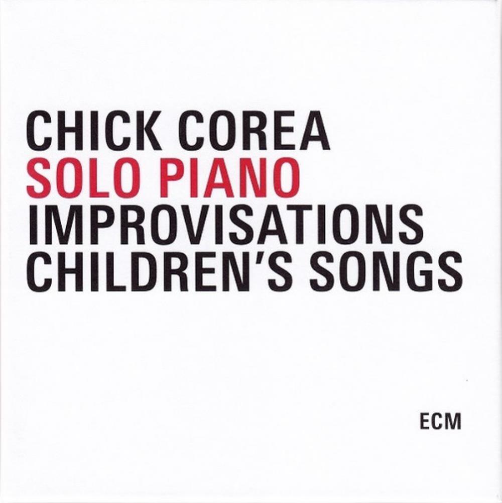 Chick Corea Solo Piano - Improvisations, Children's Songs album cover