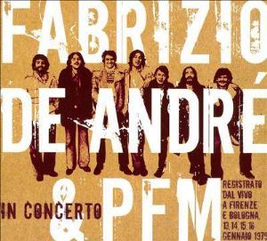 Fabrizio De Andr - Fabrizio De Andr + PFM In Concerto Vol. 1 & 2 CD (album) cover