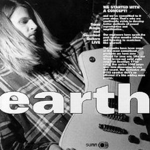 Earth - Sunn Amps And Smashed Guitars Live CD (album) cover