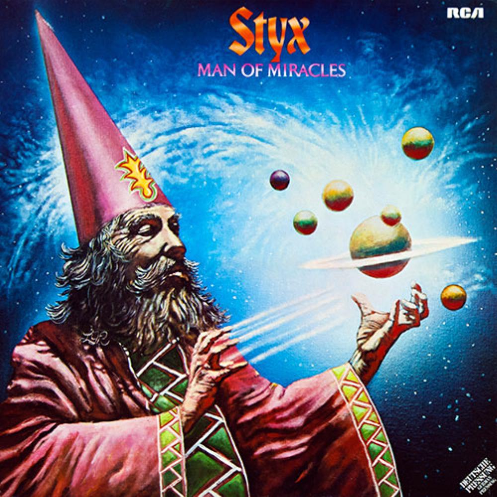  Man Of Miracles by STYX album cover