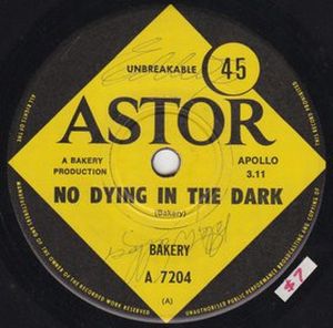 No Dying in the Dark by BAKERY album cover