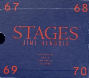 Jimi Hendrix - Stages CD (album) cover