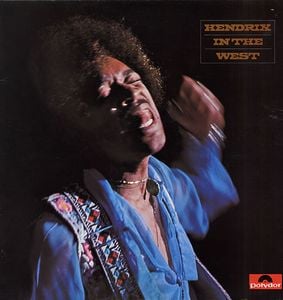 Jimi Hendrix - Hendrix in the West CD (album) cover