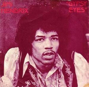 Jimi Hendrix Gypsy Eyes EP album cover