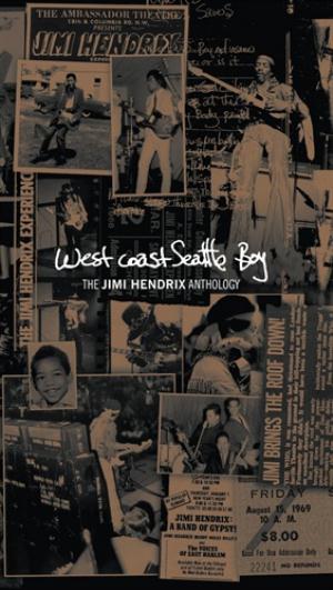 Jimi Hendrix West Coast Seatle Boy - The Jimi Hendrix Anthology album cover