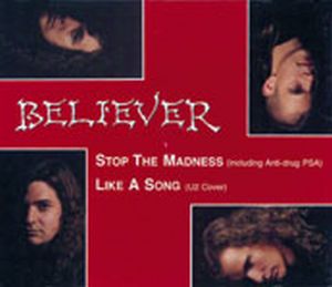 Believer Stop the Madness album cover