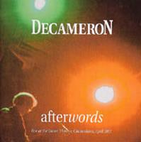Decameron - Afterwords CD (album) cover