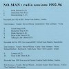 No-Man - Radio Sessions: 1992-96 CD (album) cover