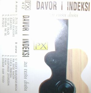 Davorin Popović - Davor & Indeksi: Za Vasu Dusu CD (album) cover